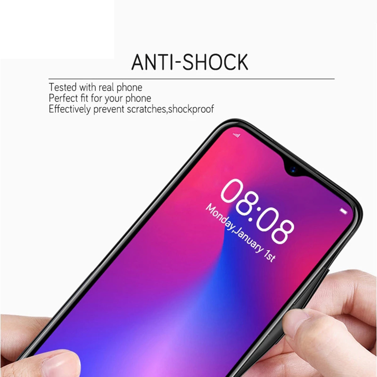 Scratch-proof Pattern Printing Glass + TPU Combo Hybrid Cover for iPhone 13 Pro Max 6.7 inch