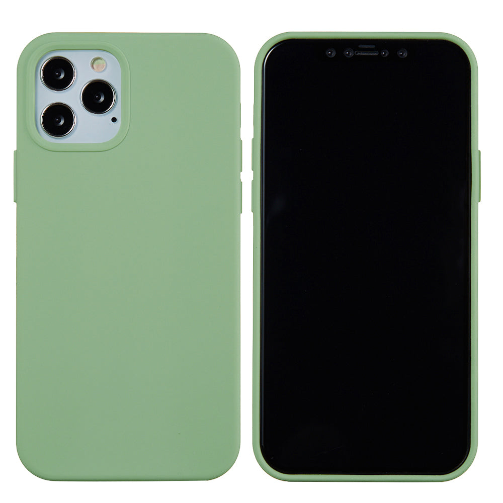Liquid Silicone Solid Color Protective Phone Case for iPhone 13 Pro Max 6.7 inch