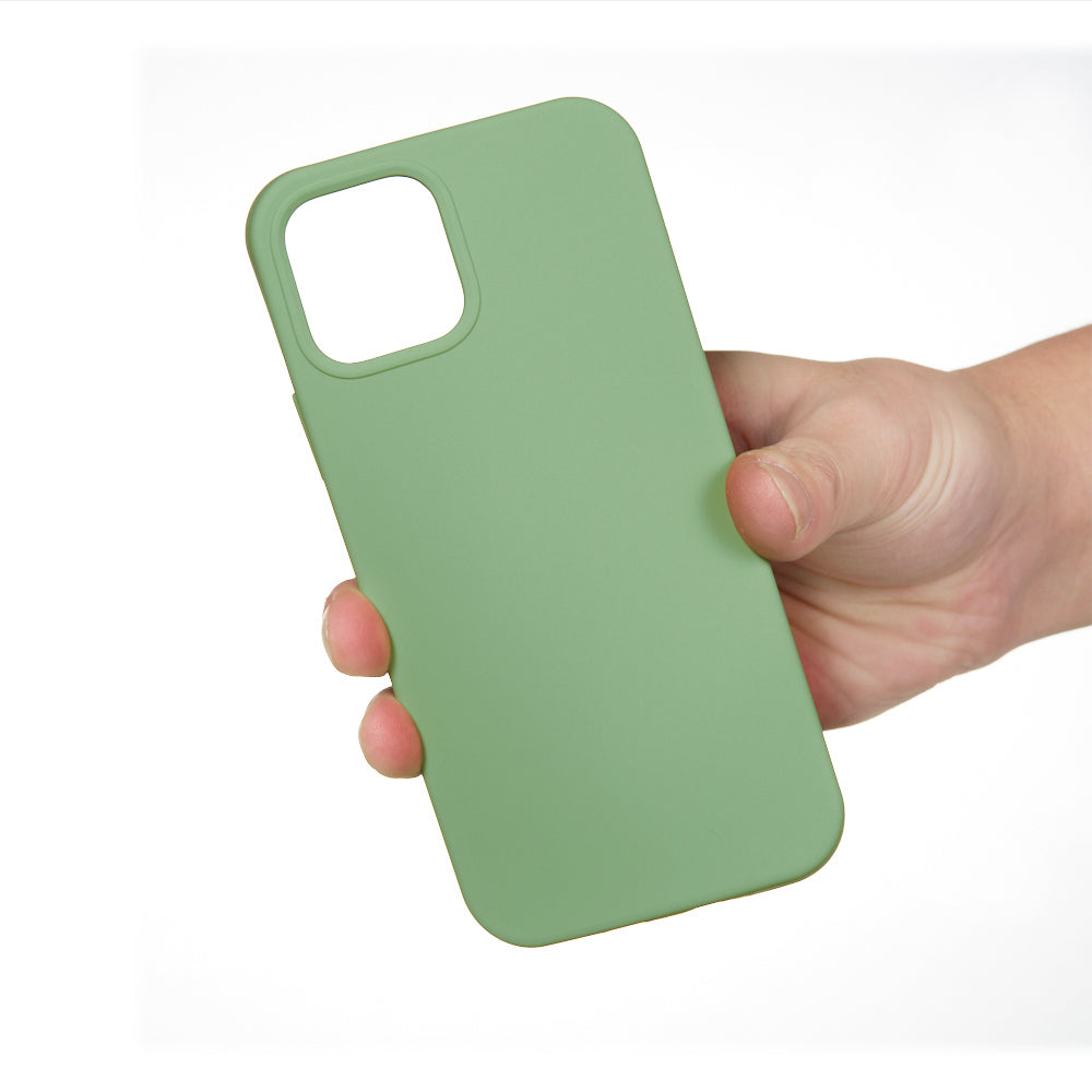 Liquid Silicone Solid Color Protective Phone Case for iPhone 13 Pro Max 6.7 inch