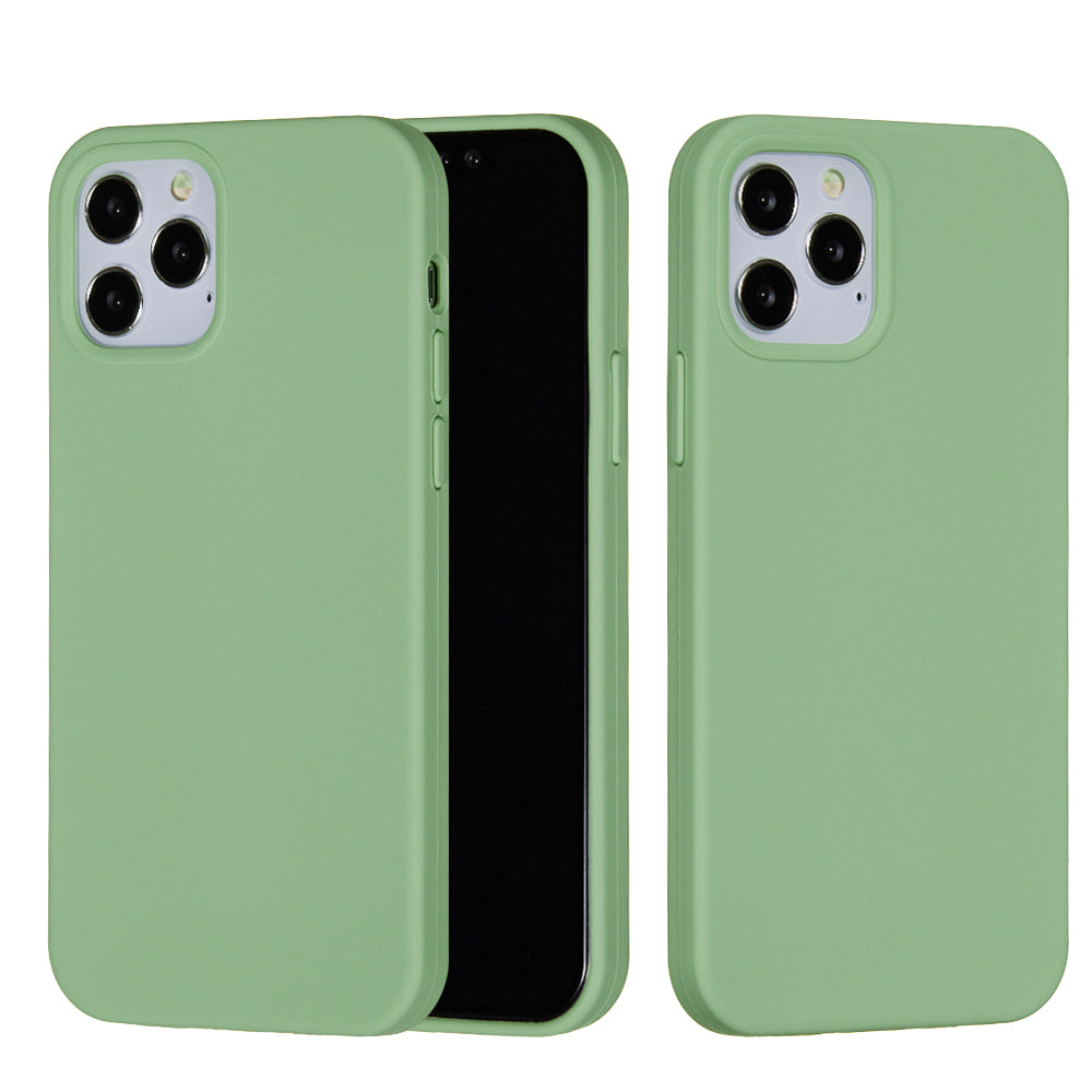 Liquid Silicone Solid Color Protective Phone Case for iPhone 13 Pro Max 6.7 inch