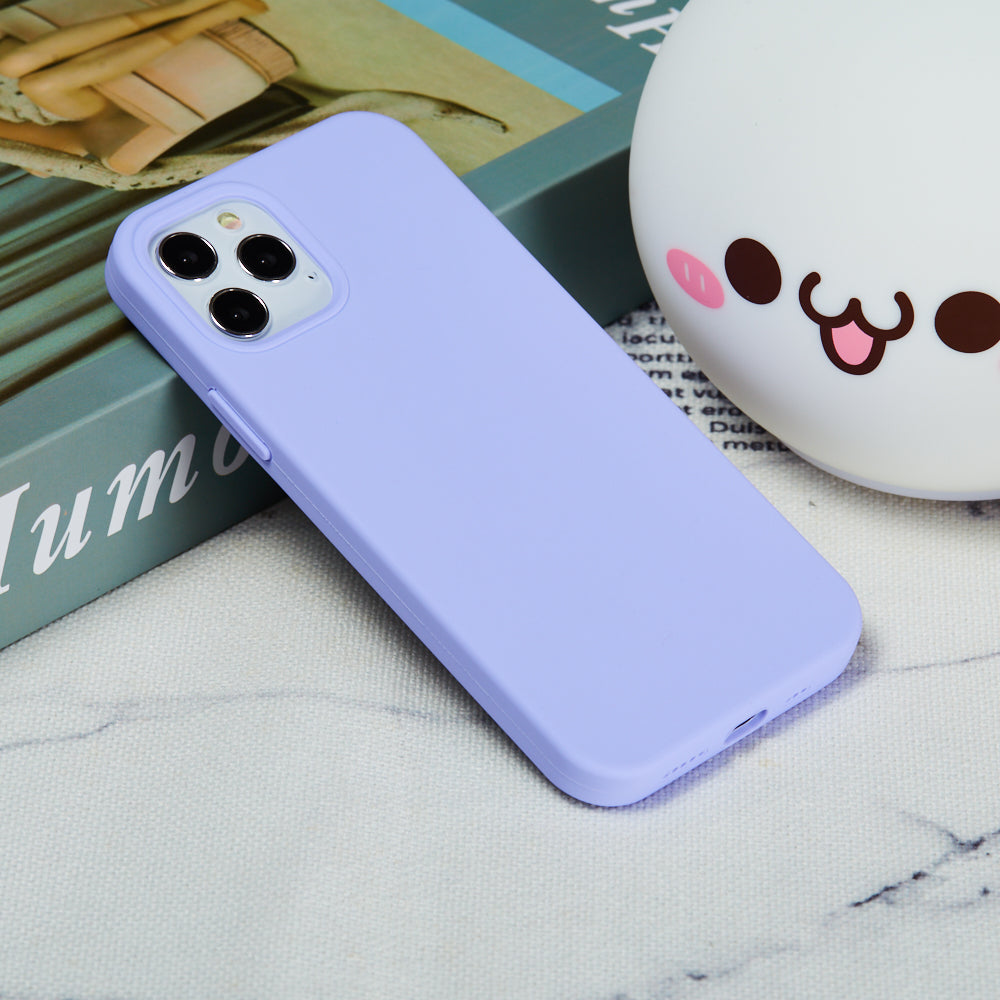 Liquid Silicone Solid Color Protective Phone Case for iPhone 13 Pro Max 6.7 inch