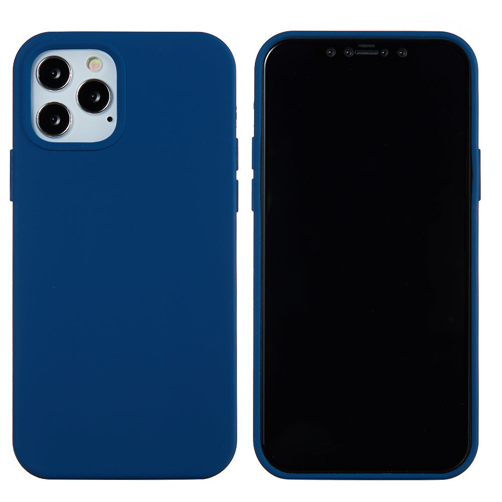 Liquid Silicone Solid Color Protective Phone Case for iPhone 13 Pro Max 6.7 inch
