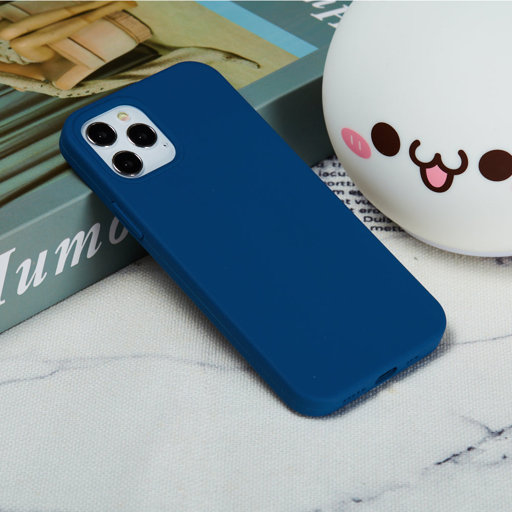 Liquid Silicone Solid Color Protective Phone Case for iPhone 13 Pro Max 6.7 inch