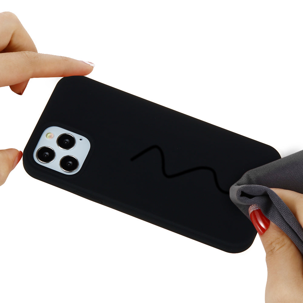 Liquid Silicone Solid Color Protective Phone Case for iPhone 13 Pro Max 6.7 inch