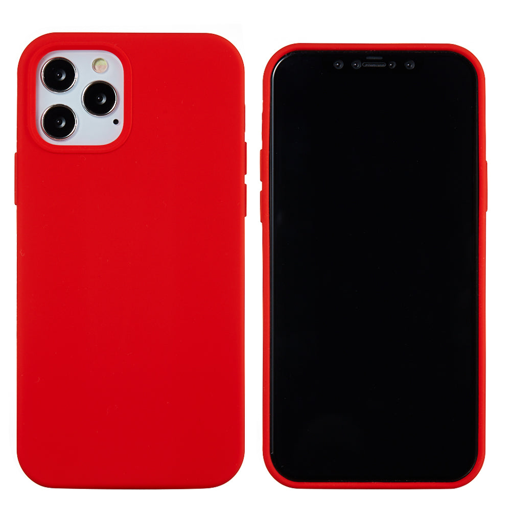 Liquid Silicone Solid Color Protective Phone Case for iPhone 13 Pro Max 6.7 inch