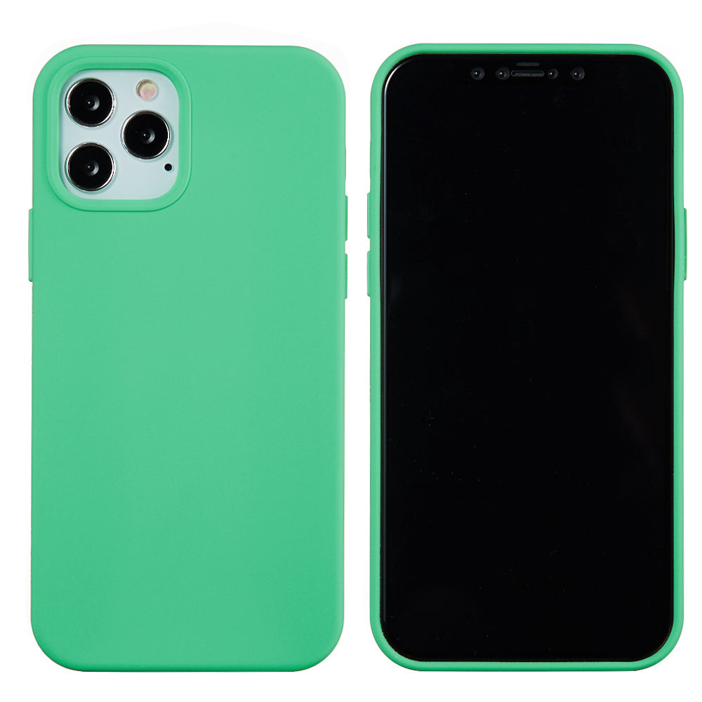 Liquid Silicone Solid Color Protective Phone Case for iPhone 13 Pro Max 6.7 inch