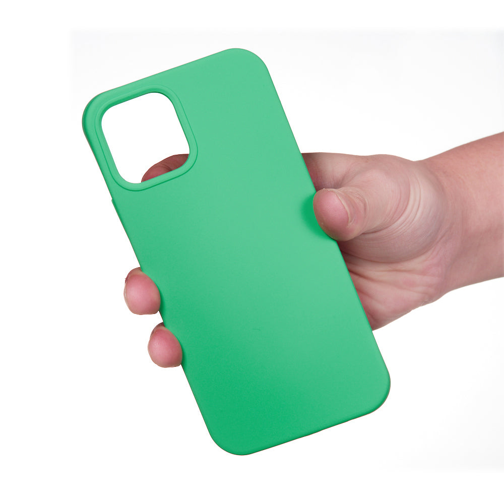 Liquid Silicone Solid Color Protective Phone Case for iPhone 13 Pro Max 6.7 inch