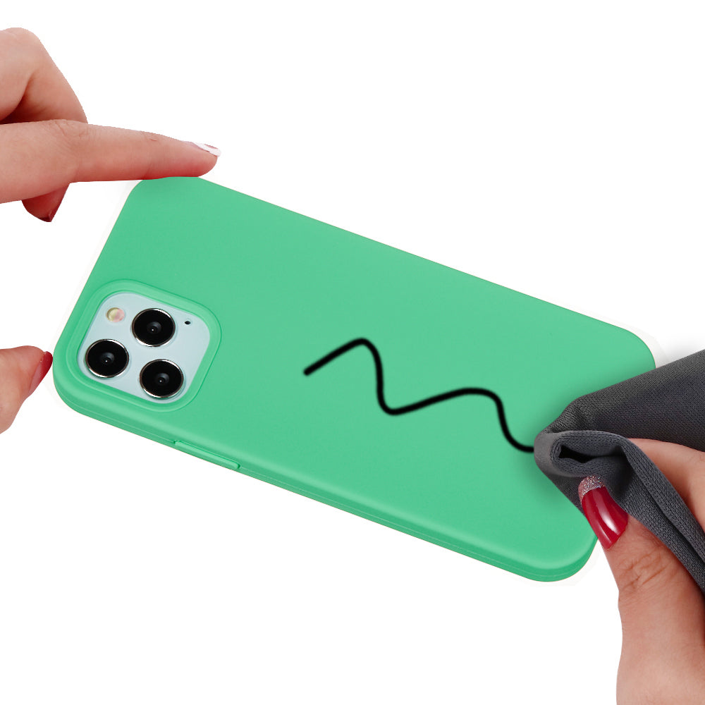 Liquid Silicone Solid Color Protective Phone Case for iPhone 13 Pro Max 6.7 inch