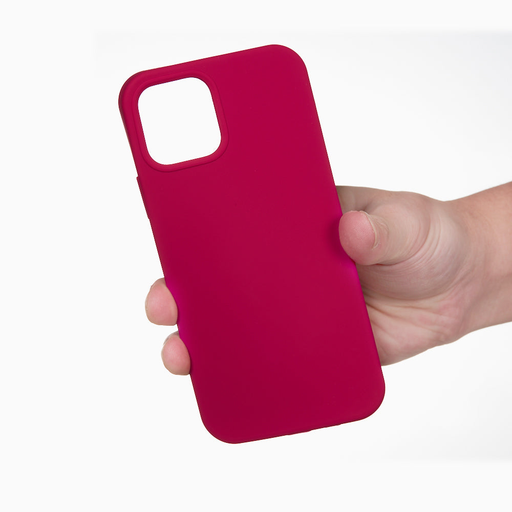 Liquid Silicone Solid Color Protective Phone Case for iPhone 13 Pro Max 6.7 inch