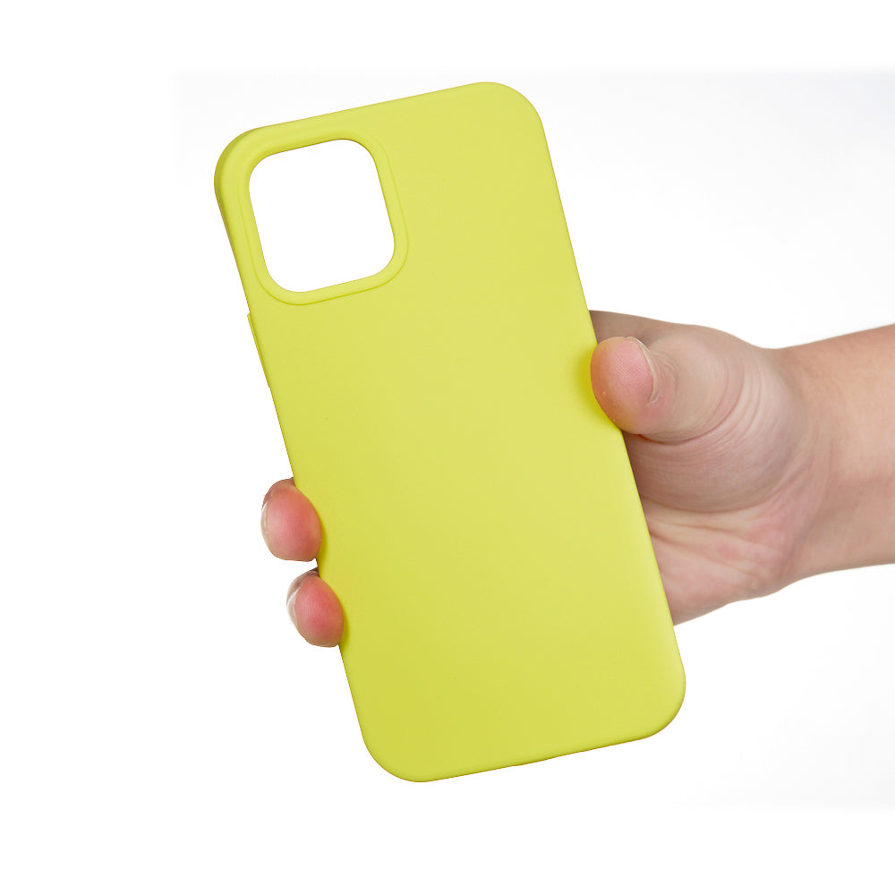 Liquid Silicone Solid Color Protective Phone Case for iPhone 13 Pro Max 6.7 inch