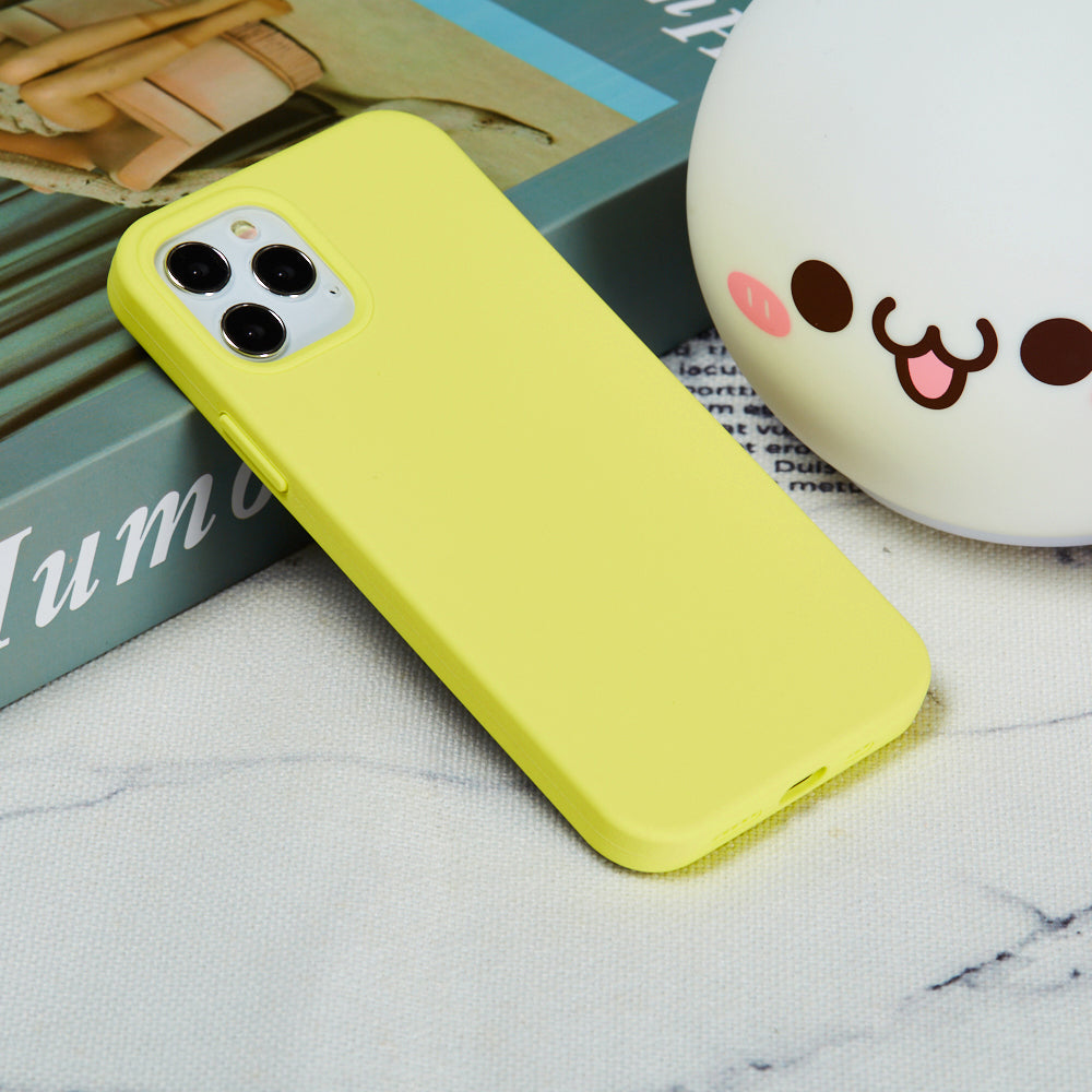 Liquid Silicone Solid Color Protective Phone Case for iPhone 13 Pro Max 6.7 inch