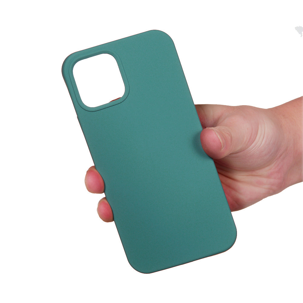 Liquid Silicone Solid Color Protective Phone Case for iPhone 13 Pro Max 6.7 inch