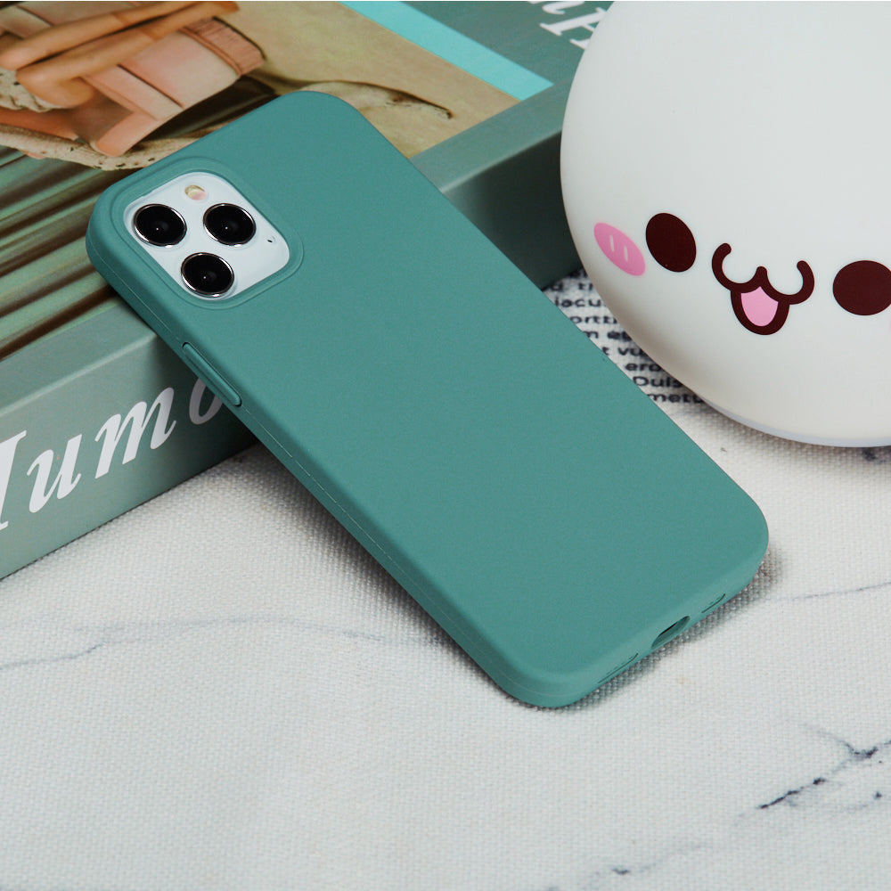 Liquid Silicone Solid Color Protective Phone Case for iPhone 13 Pro Max 6.7 inch