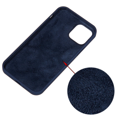 Liquid Silicone Solid Color Protective Phone Case for iPhone 13 Pro Max 6.7 inch