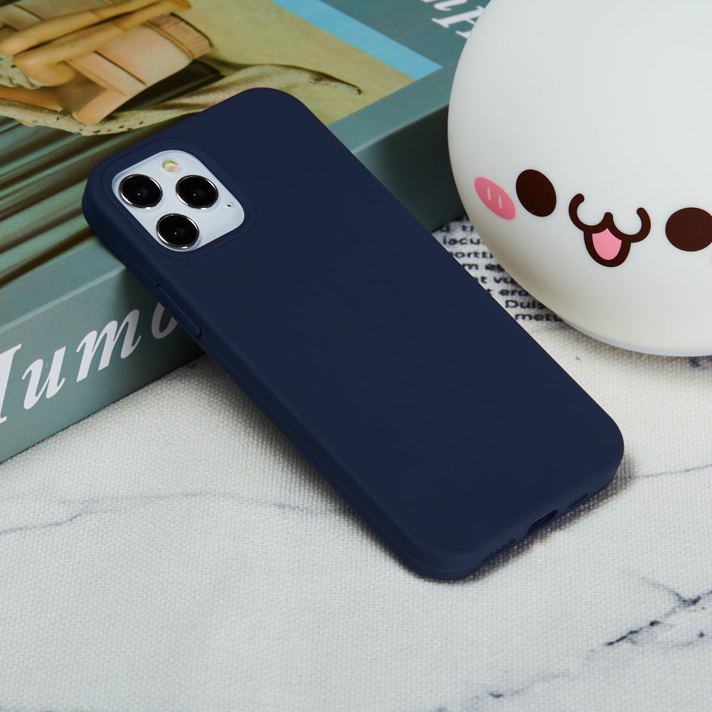 Liquid Silicone Solid Color Protective Phone Case for iPhone 13 Pro Max 6.7 inch