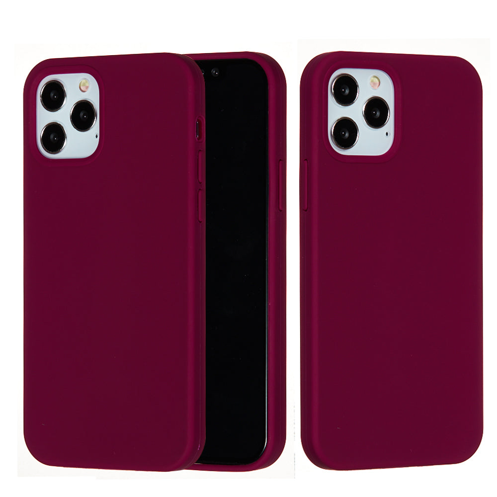 Liquid Silicone Solid Color Protective Phone Case for iPhone 13 Pro Max 6.7 inch