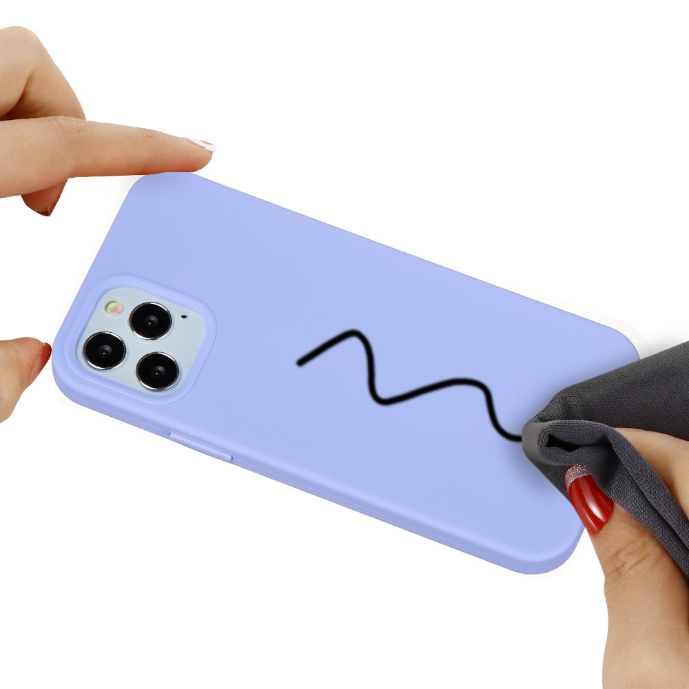 Anti Scratch Liquid Silicone Soft Phone Case Shell for iPhone 13 Pro 6.1 inch