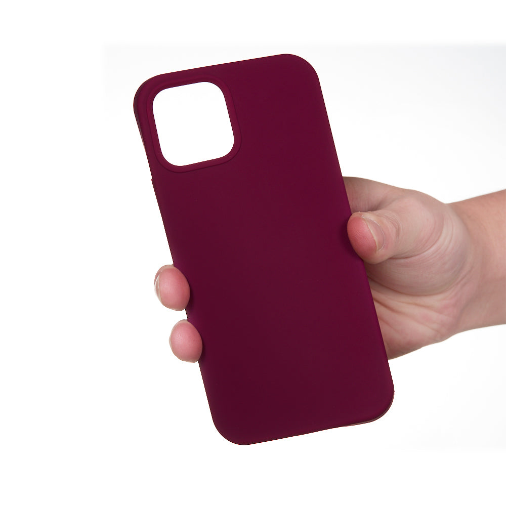 Anti Scratch Liquid Silicone Soft Phone Case Shell for iPhone 13 Pro 6.1 inch