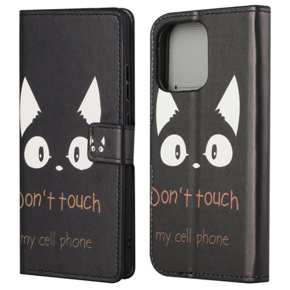 Wallet Cute Pattern Printing PU Leather Stand Feature Flip Cover for iPhone 13 Pro 6.1 inch