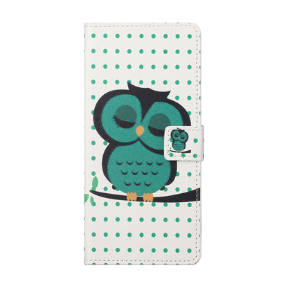 Wallet Cute Pattern Printing PU Leather Stand Feature Flip Cover for iPhone 13 Pro 6.1 inch