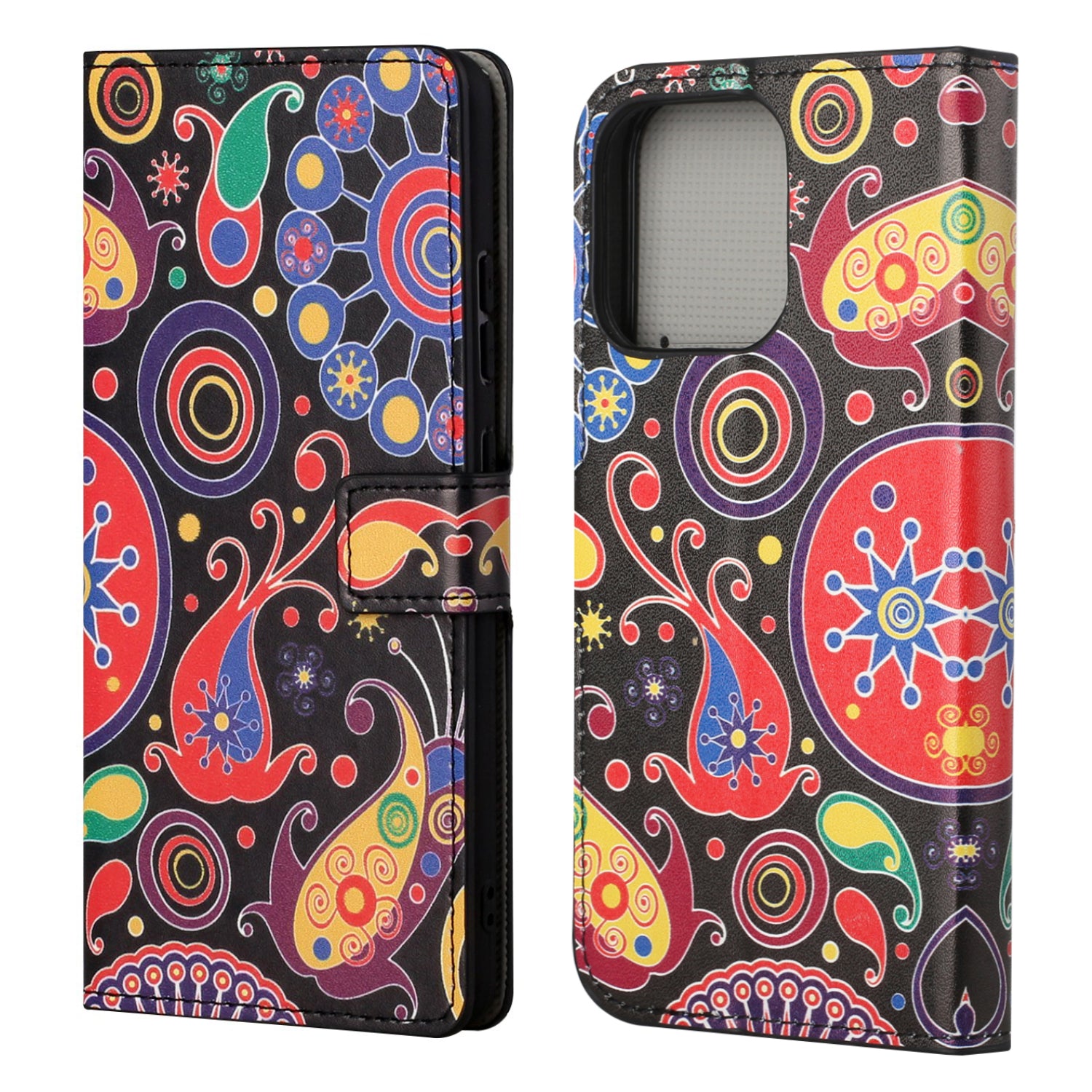 Wallet Cute Pattern Printing PU Leather Stand Feature Flip Cover for iPhone 13 Pro 6.1 inch