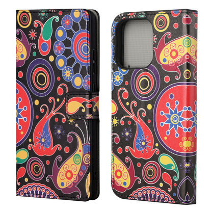 Wallet Cute Pattern Printing PU Leather Stand Feature Flip Cover for iPhone 13 Pro 6.1 inch