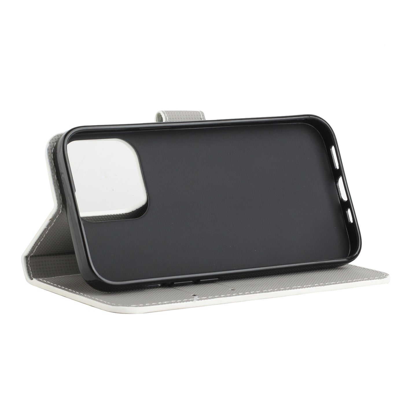 Wallet Cute Pattern Printing PU Leather Stand Feature Flip Cover for iPhone 13 Pro 6.1 inch
