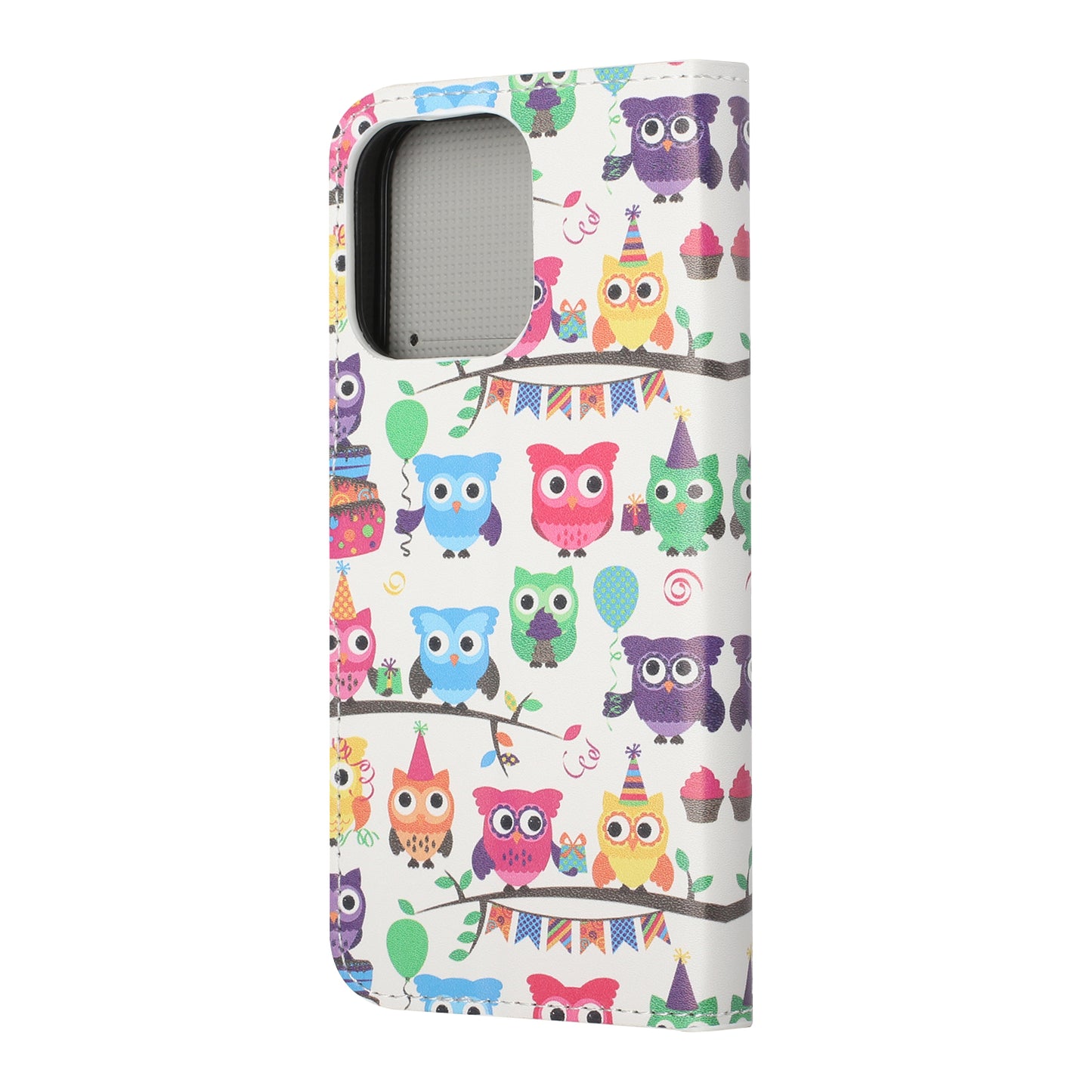 Wallet Cute Pattern Printing PU Leather Stand Feature Flip Cover for iPhone 13 Pro 6.1 inch