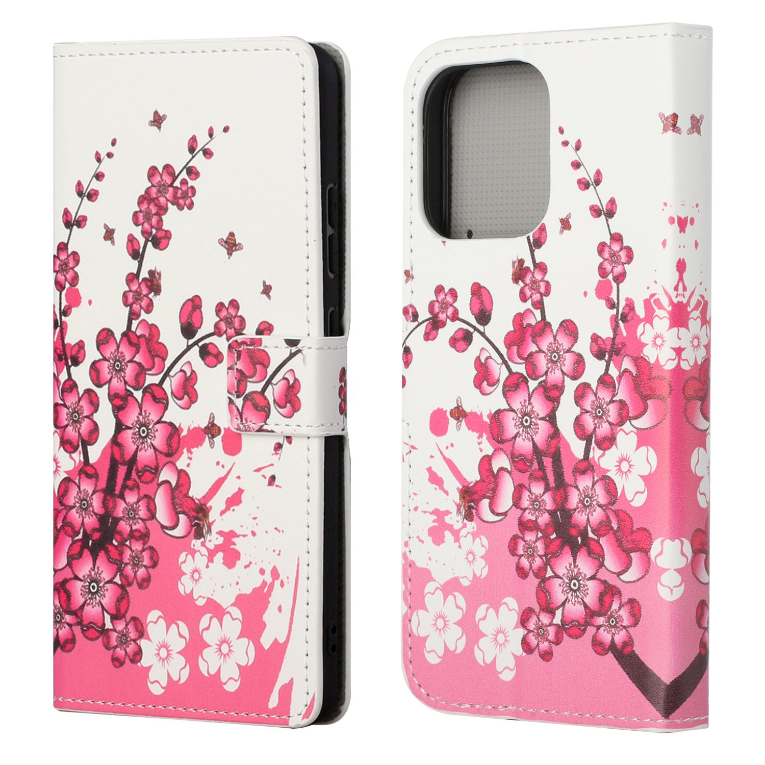 Wallet Cute Pattern Printing PU Leather Stand Feature Flip Cover for iPhone 13 Pro 6.1 inch