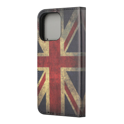 Wallet Cute Pattern Printing PU Leather Stand Feature Flip Cover for iPhone 13 Pro 6.1 inch