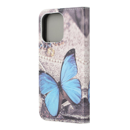 Wallet Cute Pattern Printing PU Leather Stand Feature Flip Cover for iPhone 13 Pro 6.1 inch