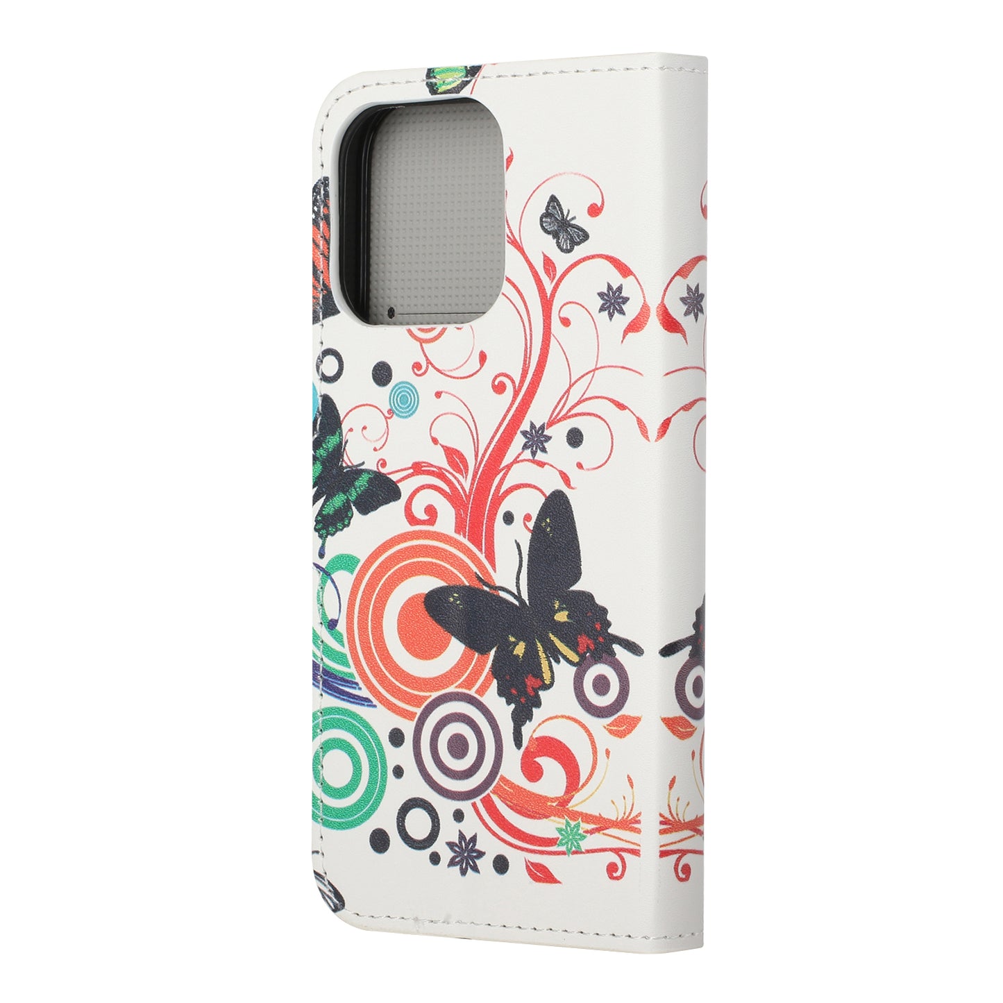 Wallet Cute Pattern Printing PU Leather Stand Feature Flip Cover for iPhone 13 Pro 6.1 inch
