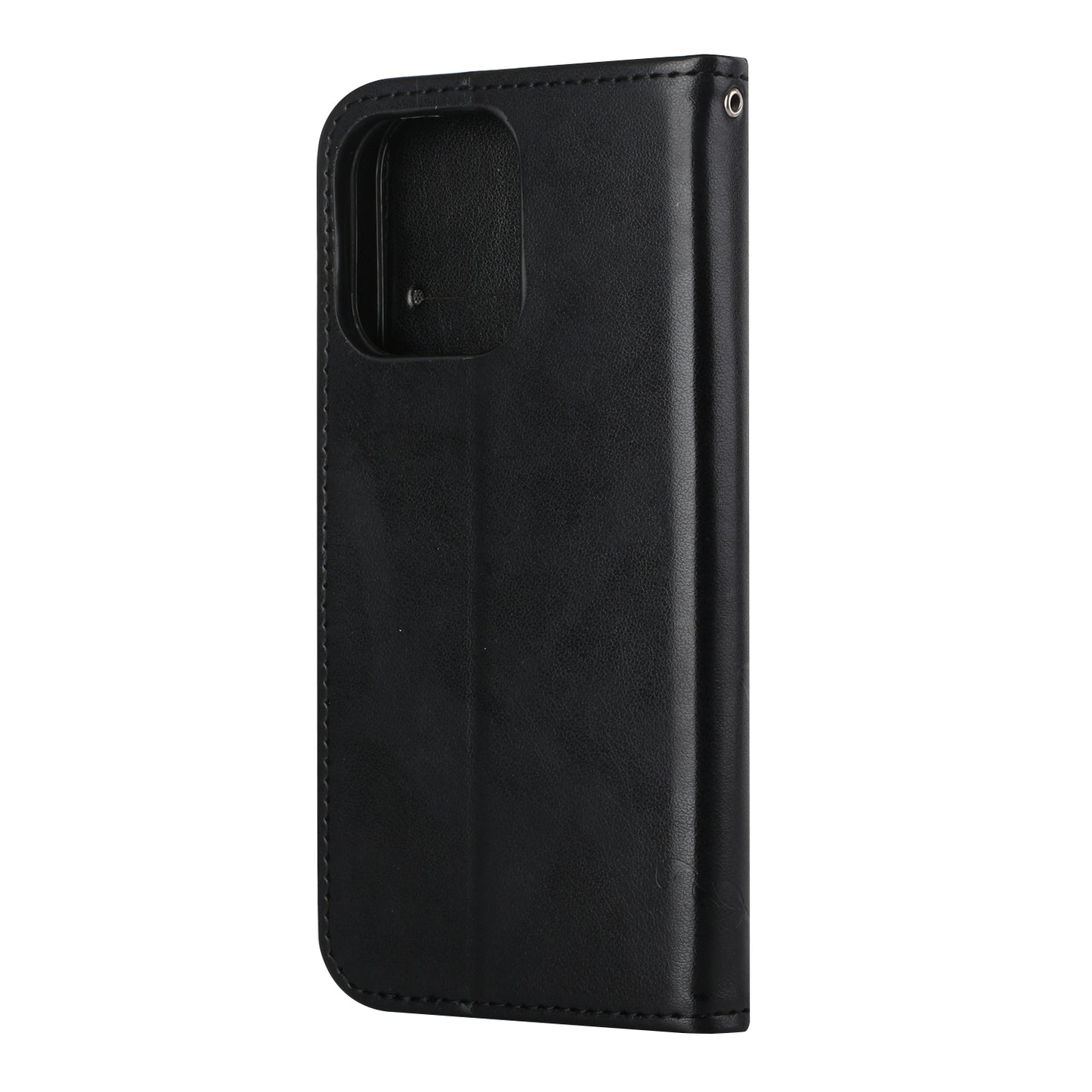 Imprint Butterfly Flower Leather Wallet Stand Phone Case Cover for iPhone 13 Pro