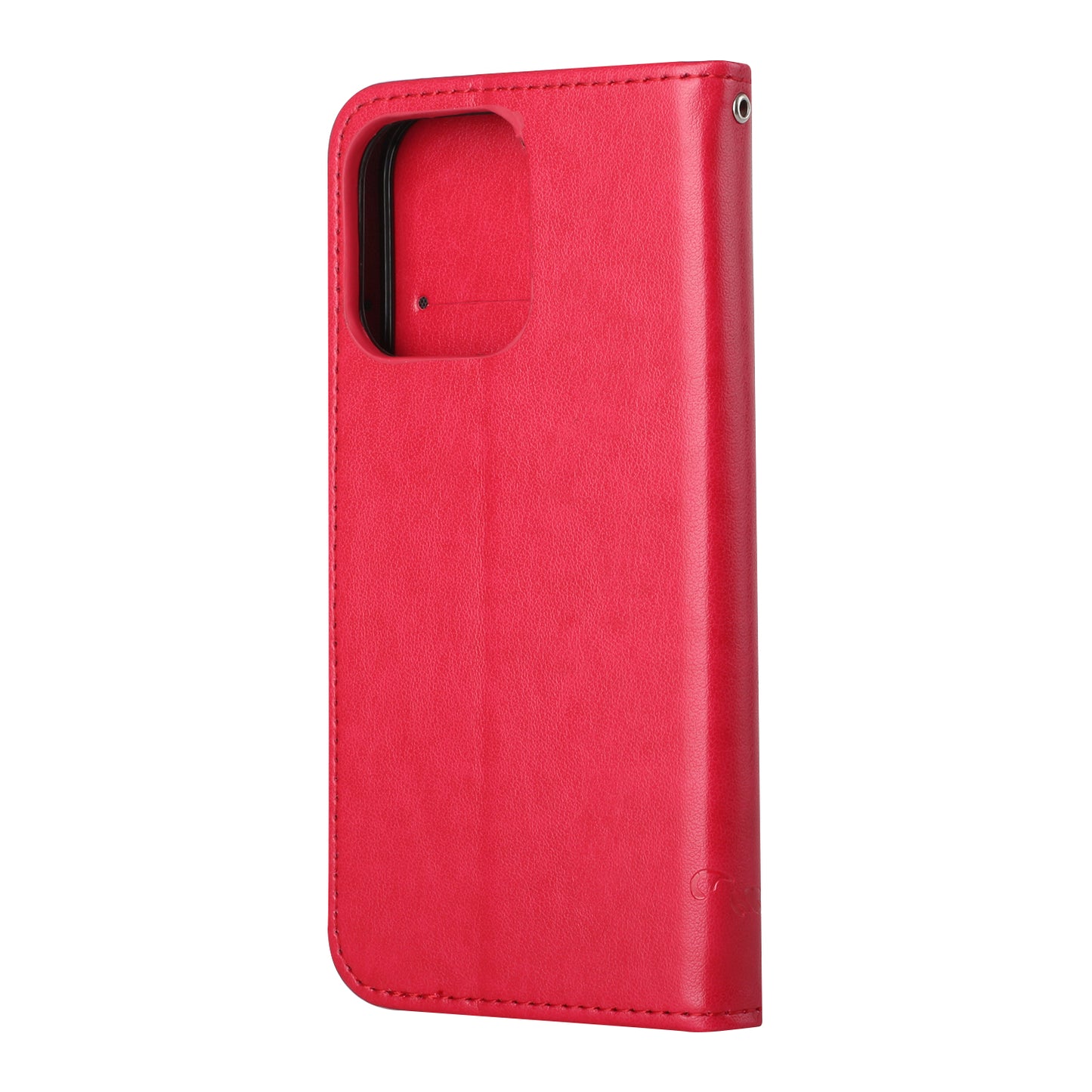 Imprint Butterfly Flower Leather Wallet Stand Phone Case Cover for iPhone 13 Pro