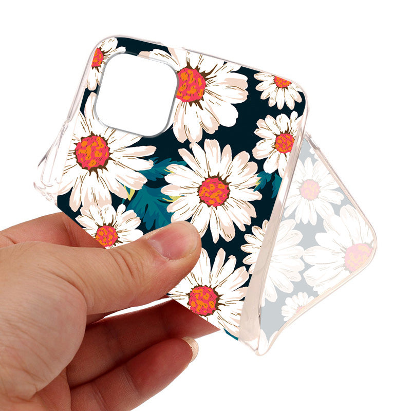 Cute Pattern Printing Design Soft TPU Thin Shockproof Case for iPhone 13 Pro 6.1 inch