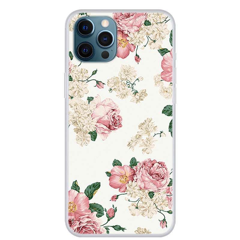 Cute Pattern Printing Design Soft TPU Thin Shockproof Case for iPhone 13 Pro 6.1 inch