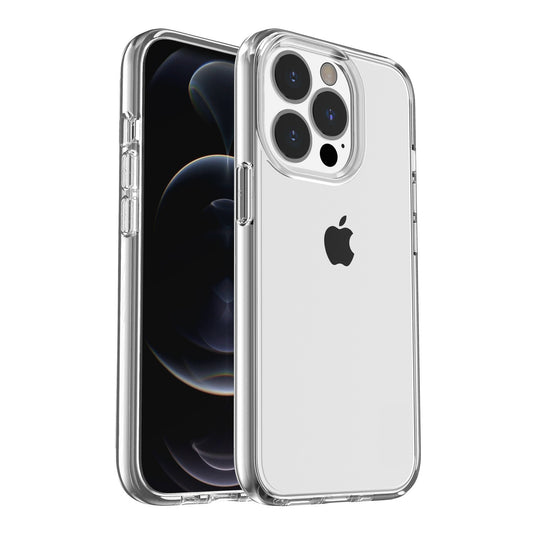 Anti-scratch Transparent PC+TPU Phone Back Case for iPhone 13 Pro 6.1 inch