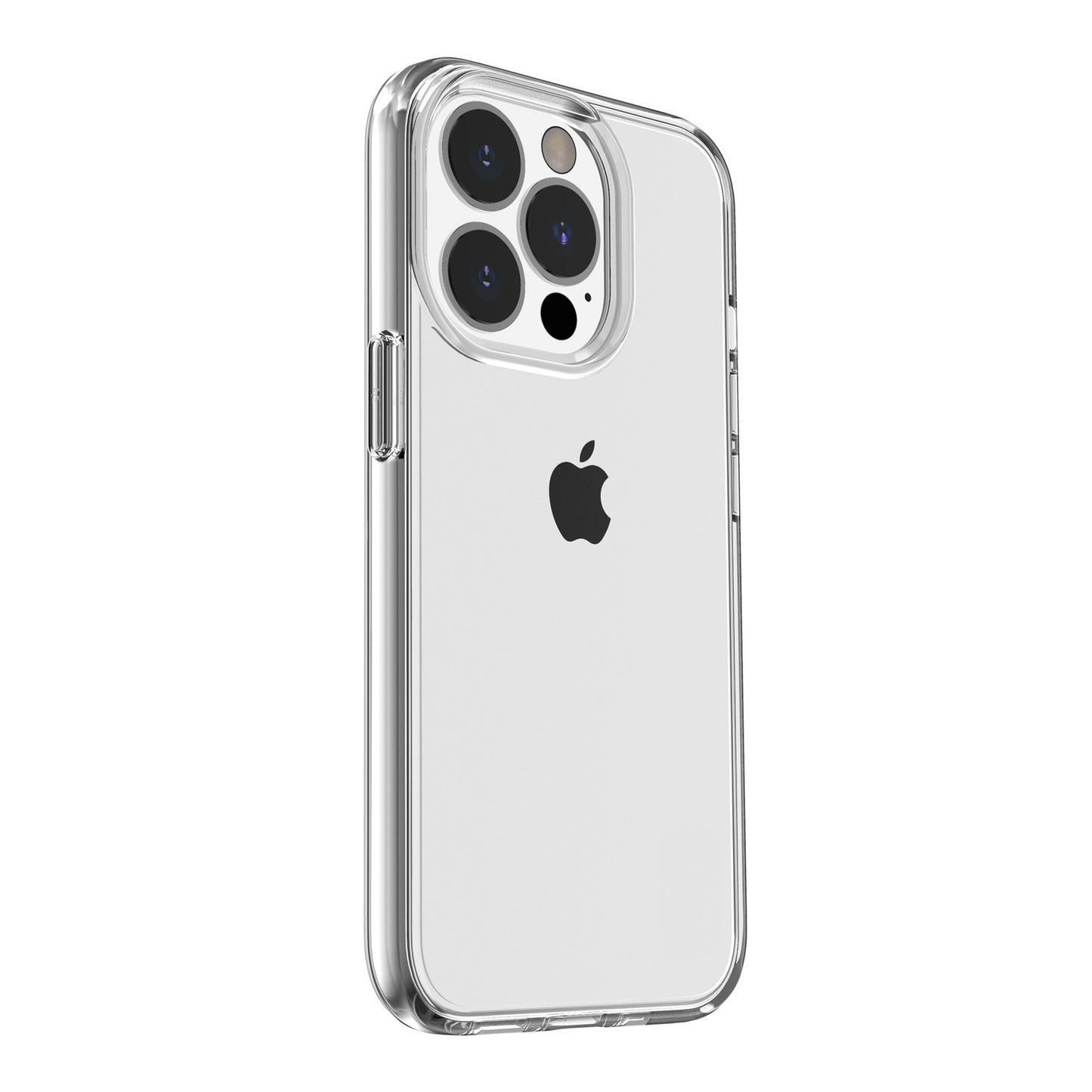 Anti-scratch Transparent PC+TPU Phone Back Case for iPhone 13 Pro 6.1 inch