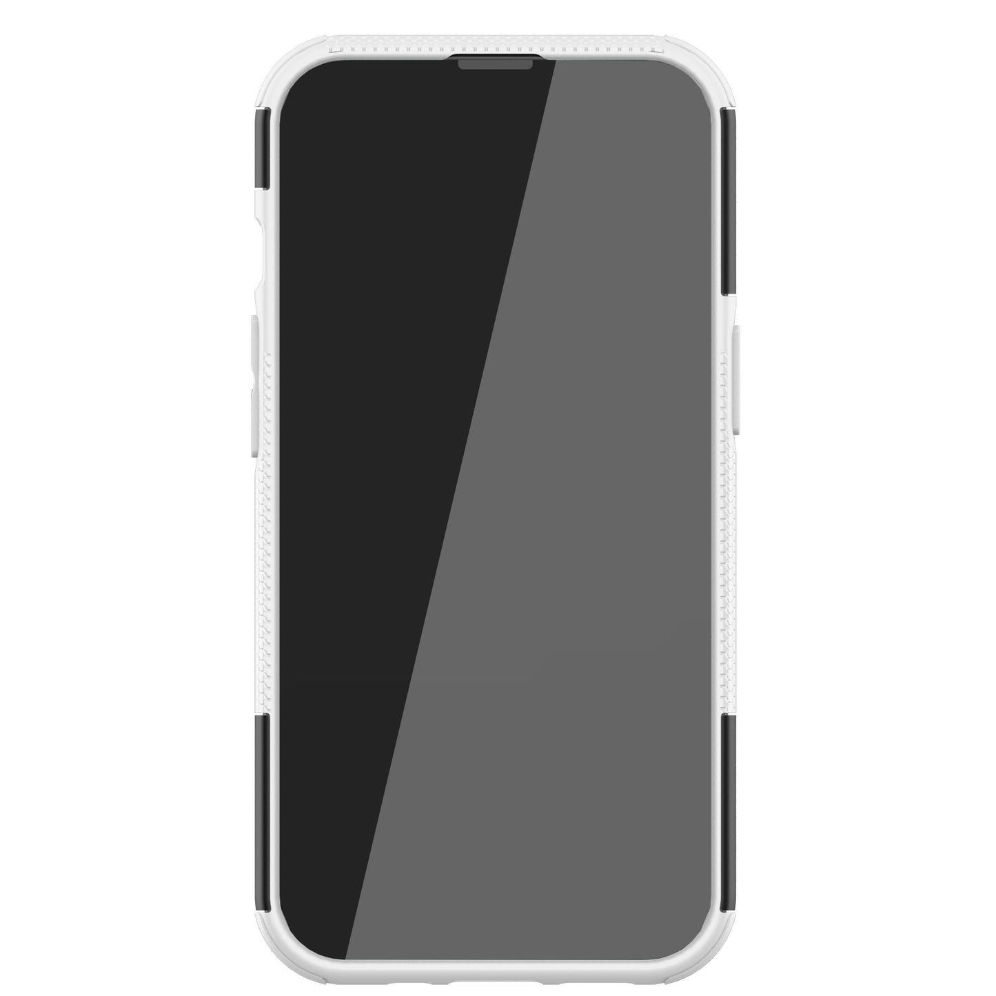 Shockproof Tough Rugged PC + TPU Dual Layer Protective Case Hybrid Kickstand Cover for iPhone 13 Pro 6.1 inch