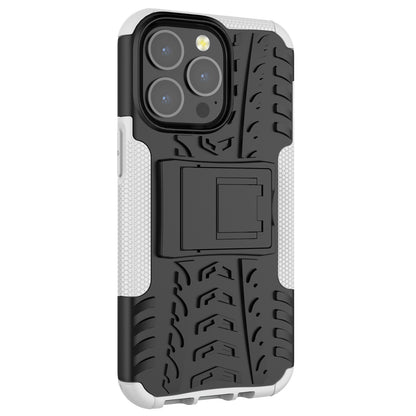 Shockproof Tough Rugged PC + TPU Dual Layer Protective Case Hybrid Kickstand Cover for iPhone 13 Pro 6.1 inch