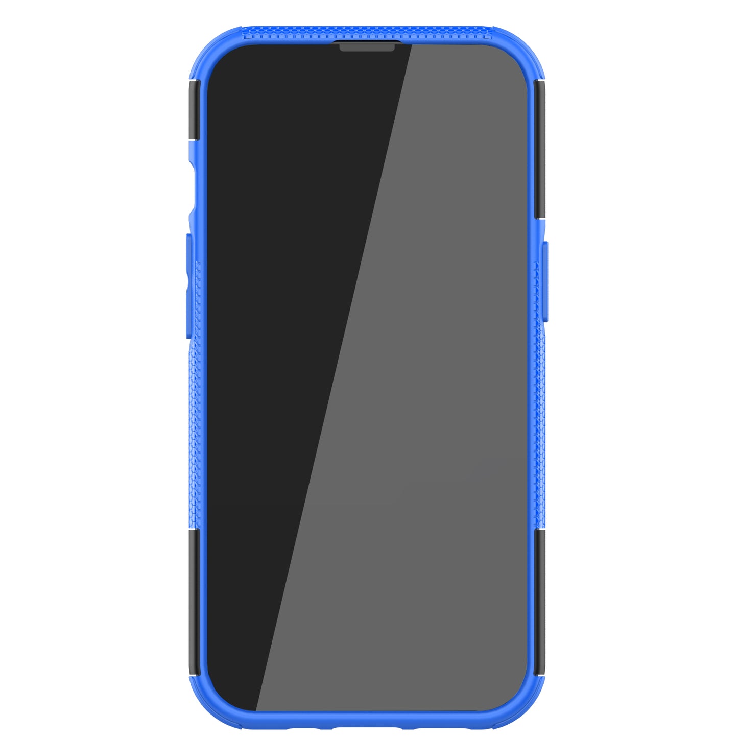 Shockproof Tough Rugged PC + TPU Dual Layer Protective Case Hybrid Kickstand Cover for iPhone 13 Pro 6.1 inch