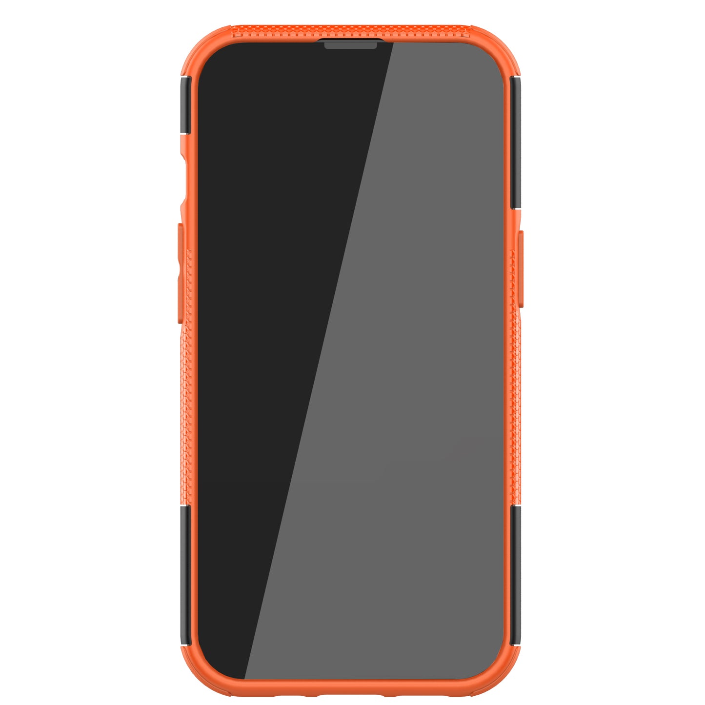 Shockproof Tough Rugged PC + TPU Dual Layer Protective Case Hybrid Kickstand Cover for iPhone 13 Pro 6.1 inch
