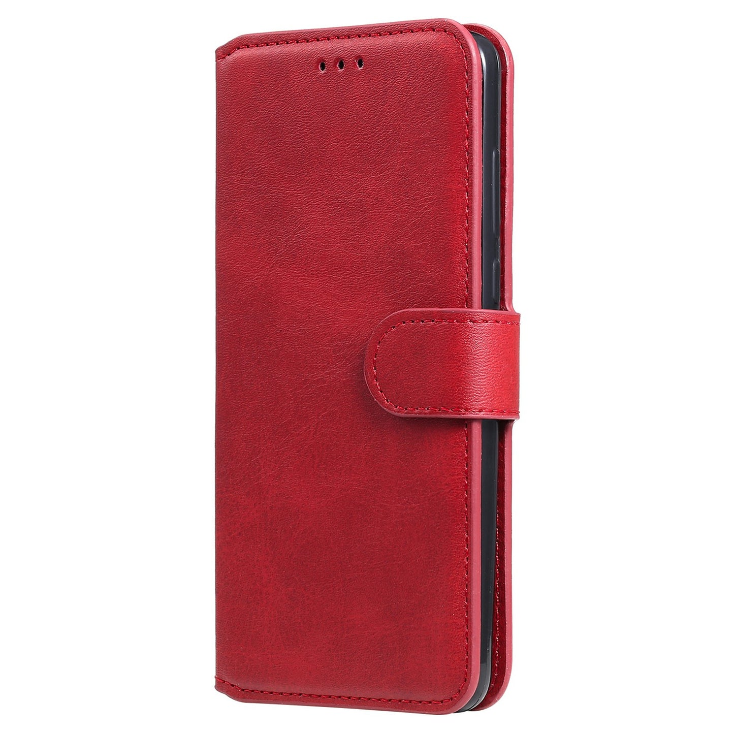 Drop-proof Folio Flip Leather Wallet Phone Cover Shell for iPhone 13 Pro 6.1 inch