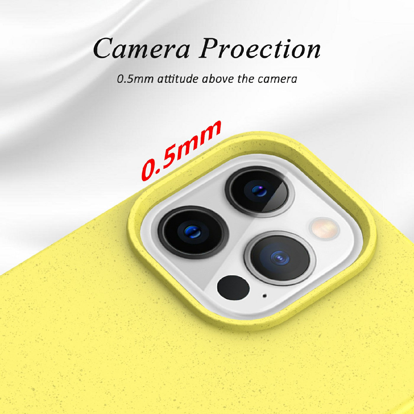 For iPhone 13 Pro 6.1 inch TPU Phone Case Full Protective Anti-scratch Phone Back Shell