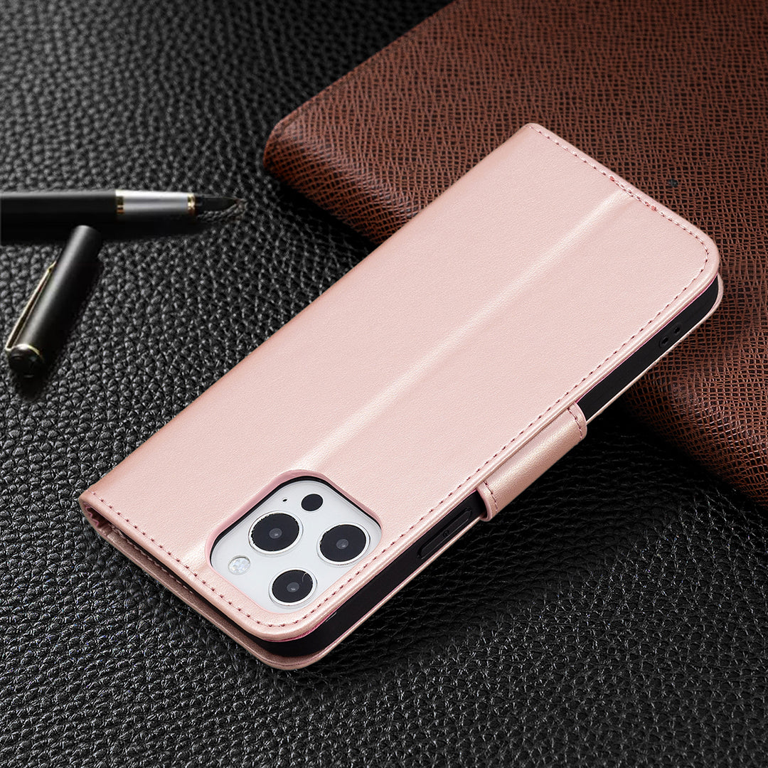 Magnetic PU Leather Wallet Stand Imprint Butterfly Flip Folio Protective Cover with Strap for iPhone 13 Pro 6.1 inch