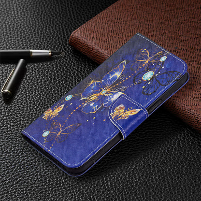 PU Leather Wallet Pattern Printing Stand Feature Magnetic Flip Cover for iPhone 13 Pro 6.1 inch