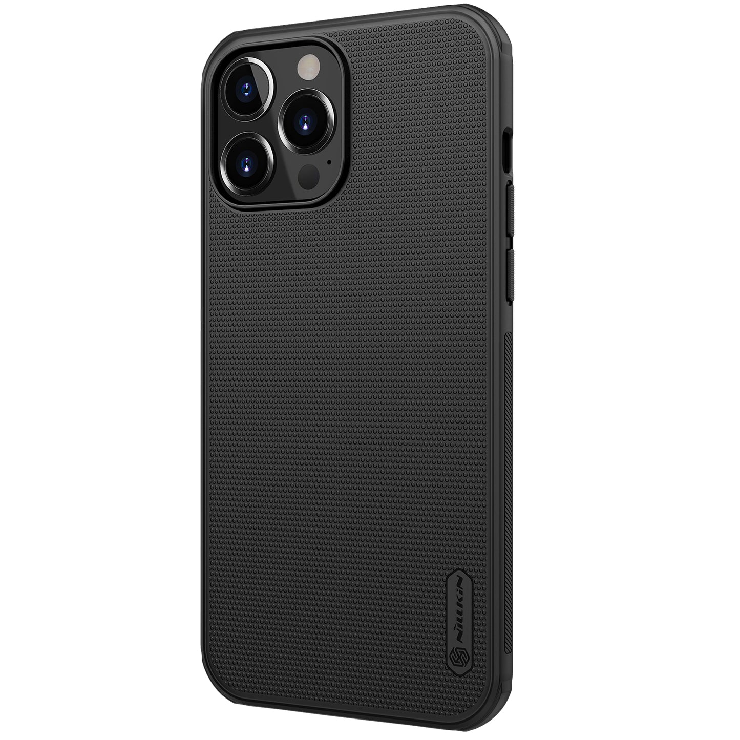 NILLKIN Frosted Shield Anti-Fingerprint Hard PC Back + Soft TPU Edge Hybrid Shockproof Cover for iPhone 13 Pro Max 6.7 inch