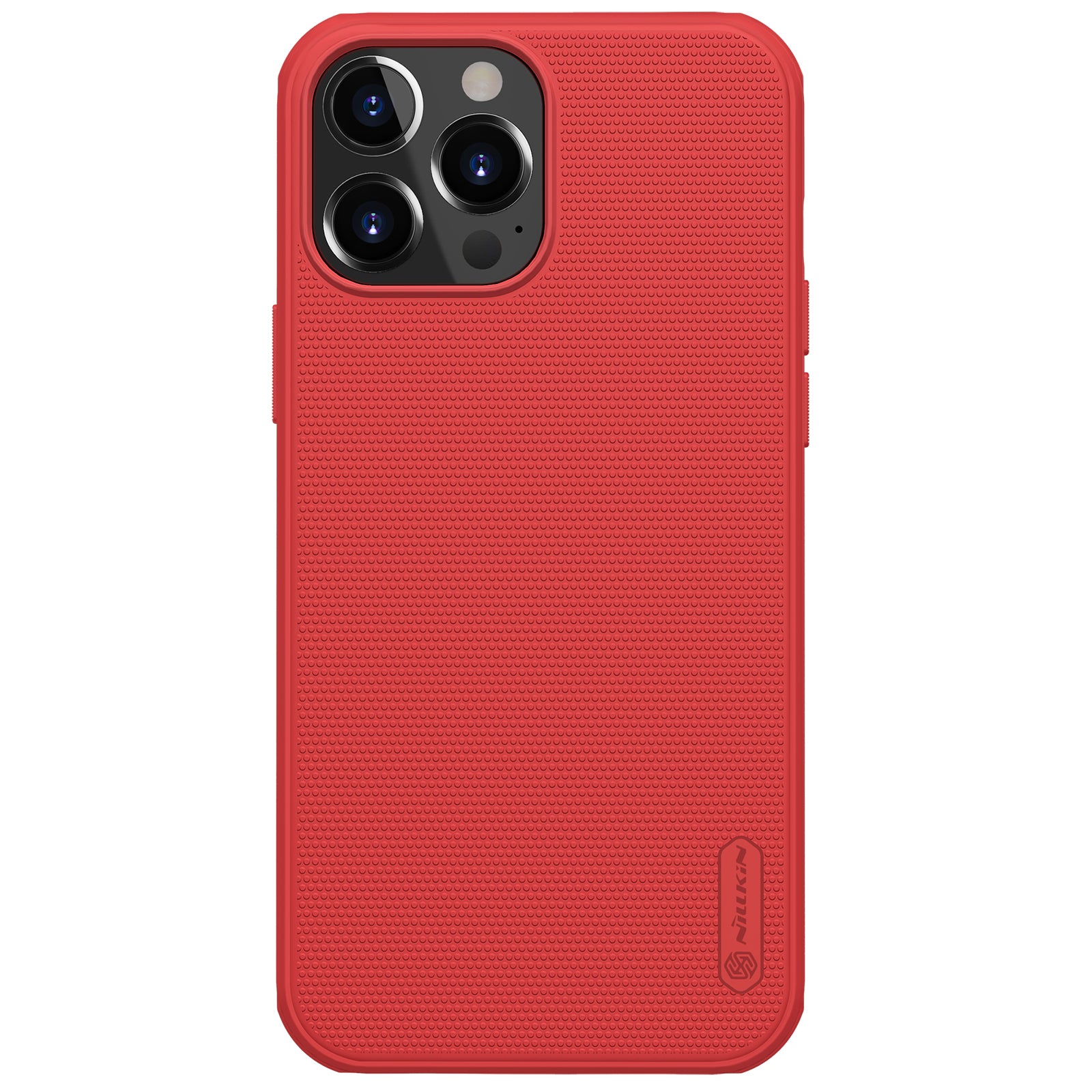 NILLKIN Frosted Shield Anti-Fingerprint Hard PC Back + Soft TPU Edge Hybrid Shockproof Cover for iPhone 13 Pro Max 6.7 inch