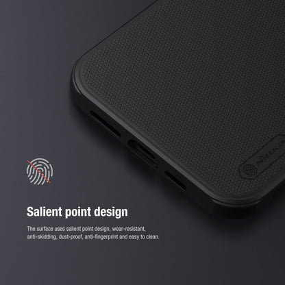 NILLKIN Frosted Shield Dual Layer High Impact Protective Hard Plastic + Soft TPU Tough Cover for iPhone 13 Pro 6.1 inch