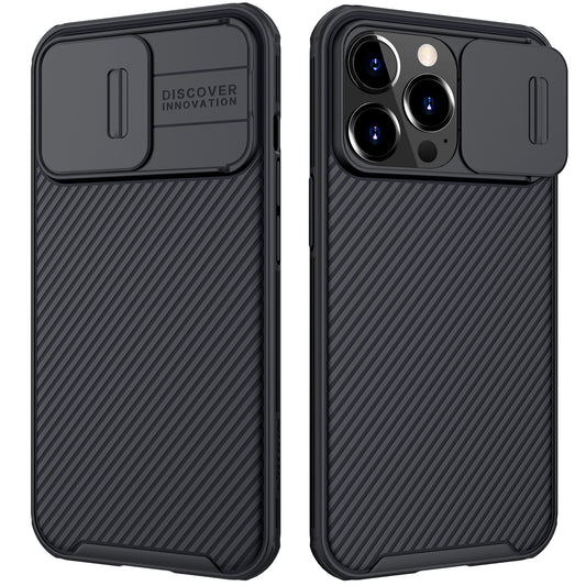 NILLKIN CamShield Pro Anti-Fingerprint Hybrid Phone Cover Phone Case with Camera Protection for iPhone 13 Pro 6.1 inch